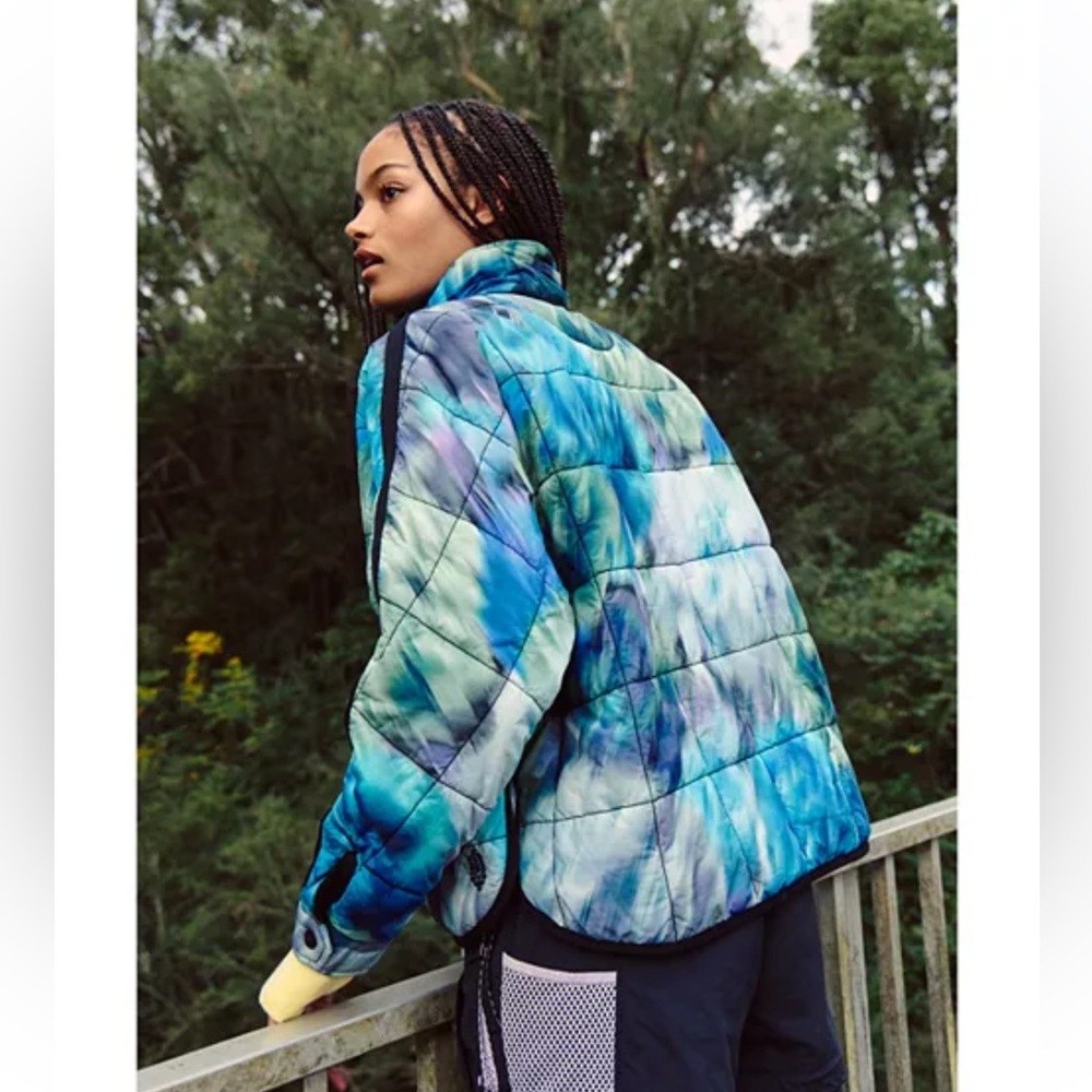 FP Movement Free People Pippa Packable Printed Puffer PrimaLoft Insulated Jacket